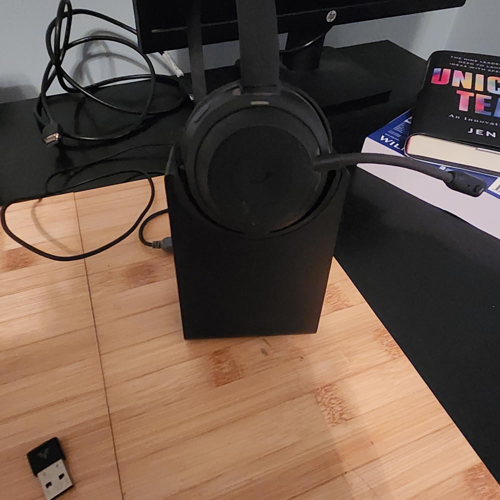 Wireless Black Over-Ear Headphones